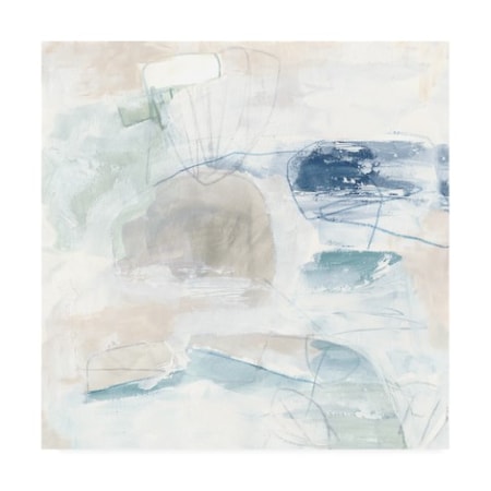 June Erica Vess 'Pebble Coast III' Canvas Art,14x14